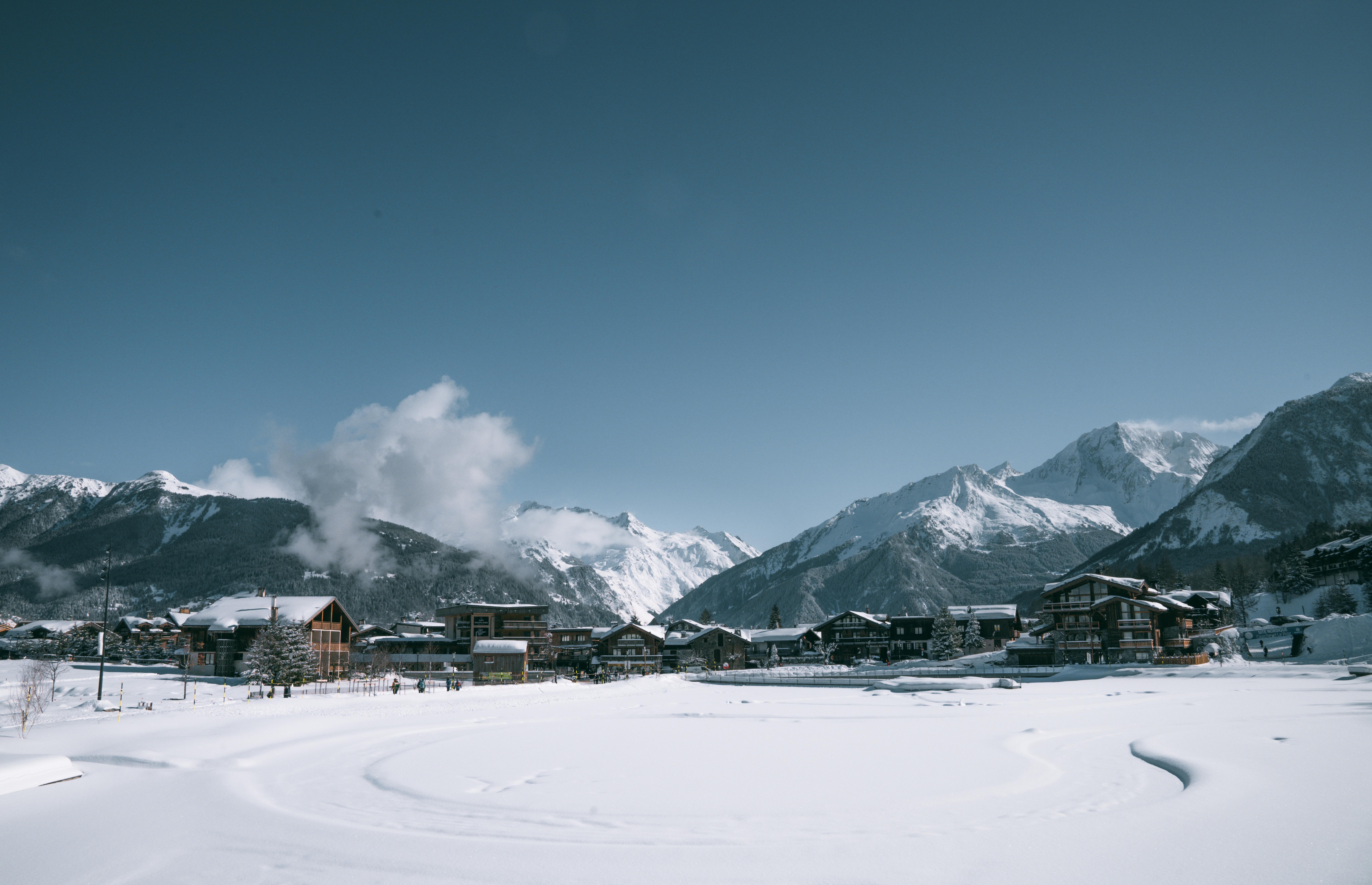 Hotel Les Peupliers Courchevel Exteriér fotografie