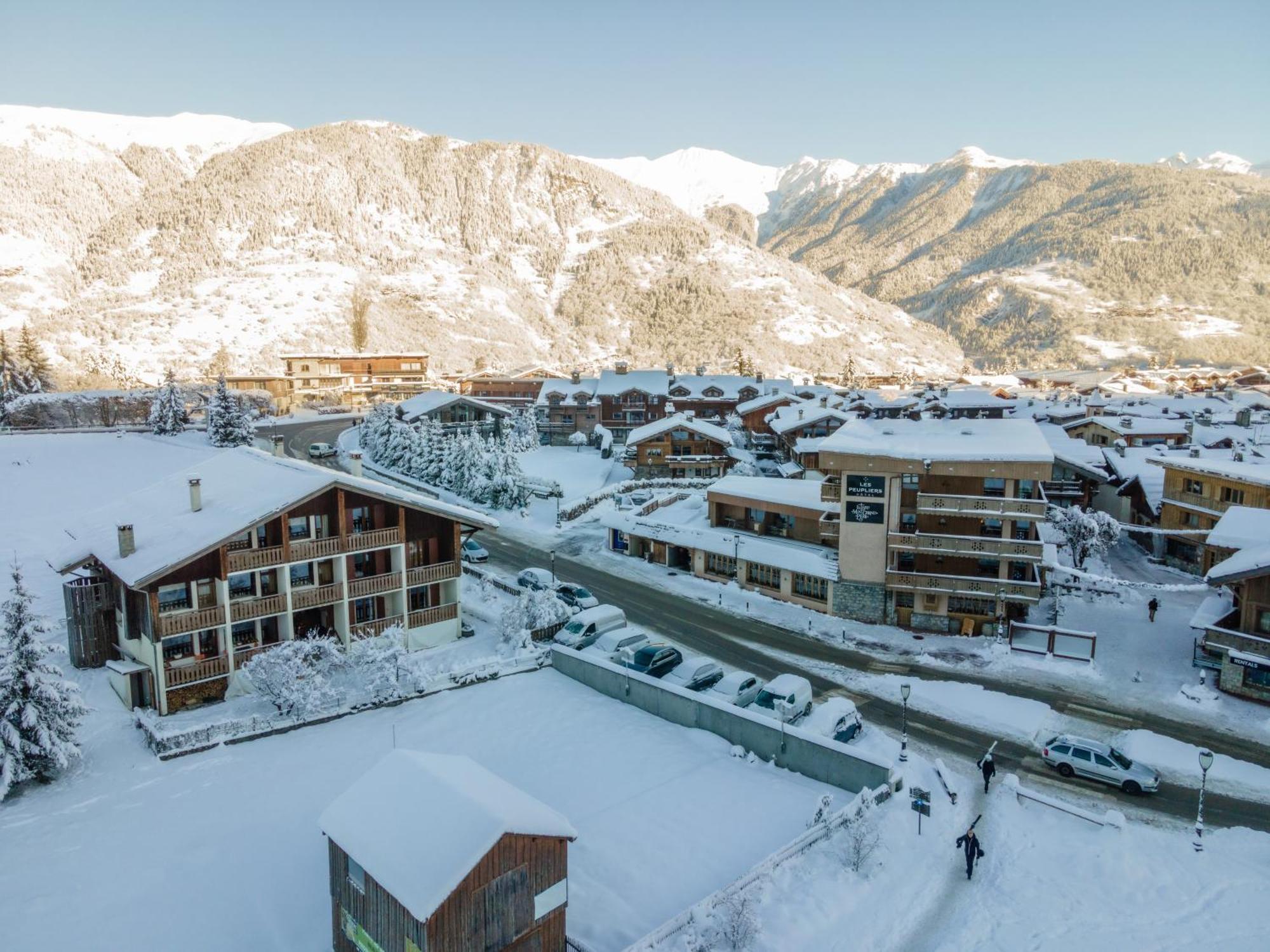 Hotel Les Peupliers Courchevel Exteriér fotografie