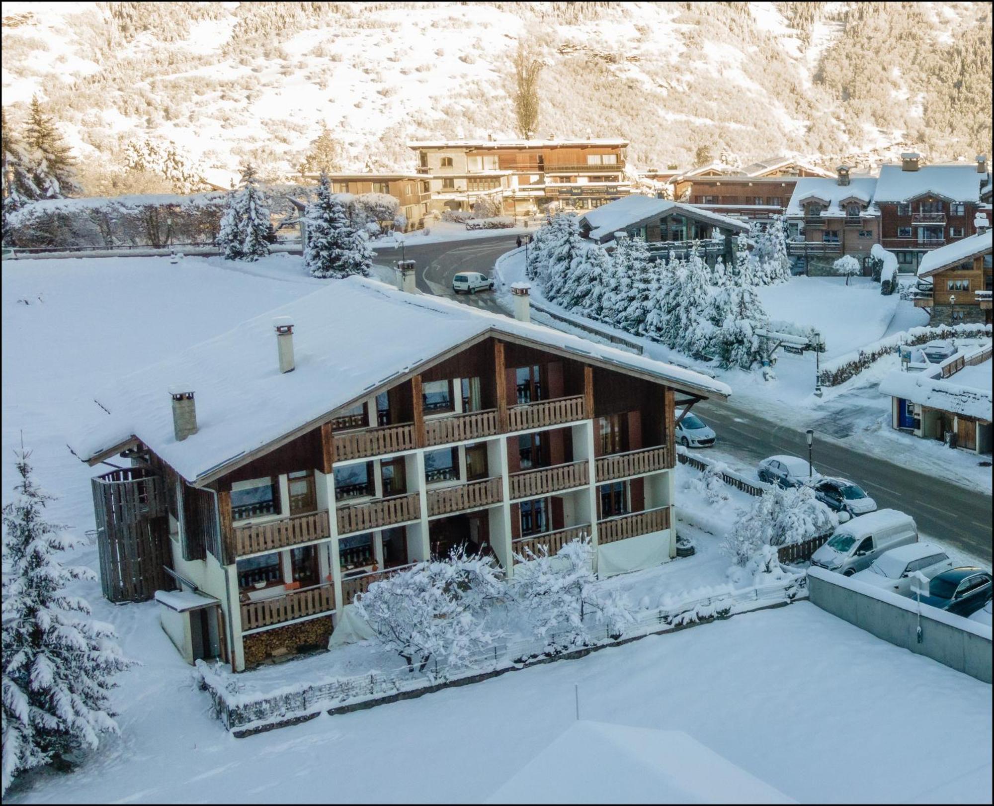 Hotel Les Peupliers Courchevel Exteriér fotografie
