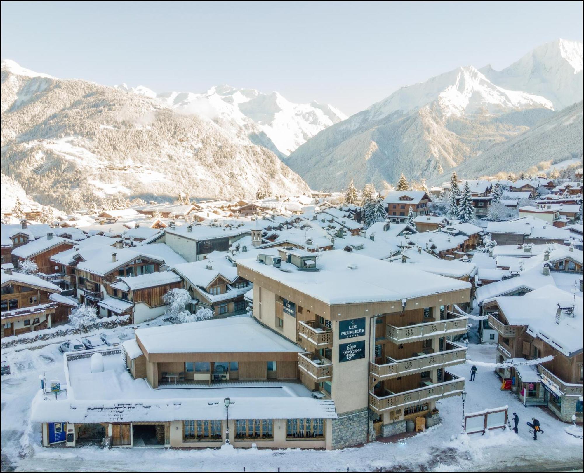 Hotel Les Peupliers Courchevel Exteriér fotografie